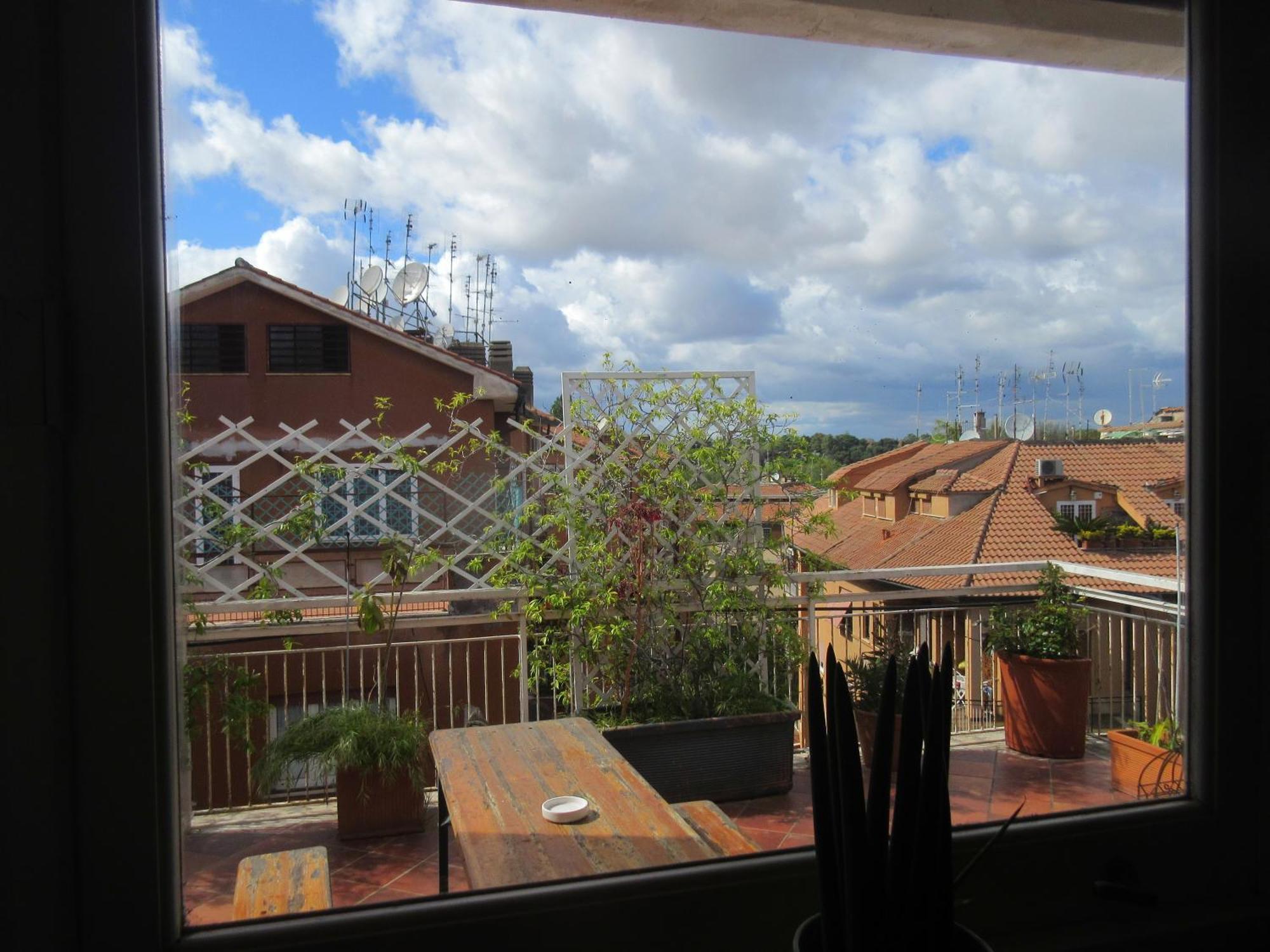 Rooftop Appia Antica,Silenzioso Riservato Two Bedrooms Two Bathrooms โรม ภายนอก รูปภาพ